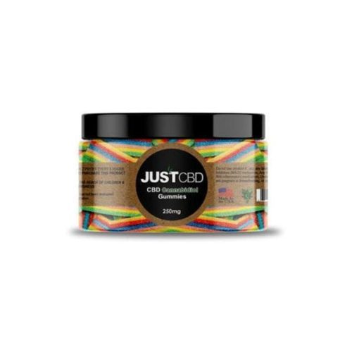 JUST CBD RIBBON GUMMYS 250MG 600x600 1