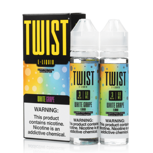 twist freebase white grape box bottles