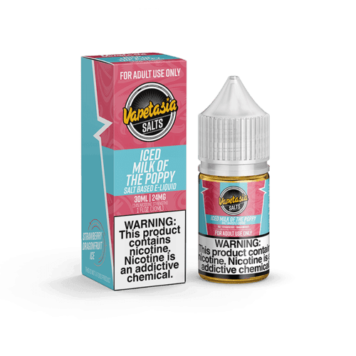 vapetasia ice milk of the poppy salts 30ml