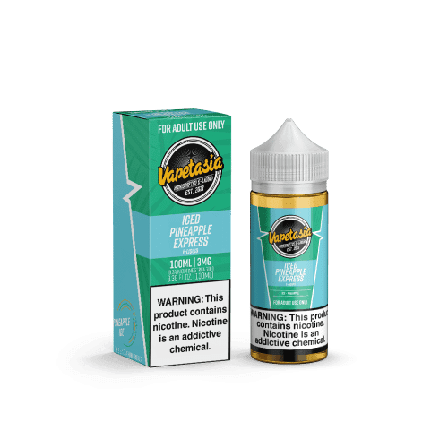 vapetasia iced pineapple express 100ml