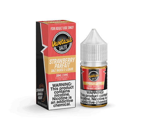 vapetasia strawberry parfait salts 30ml