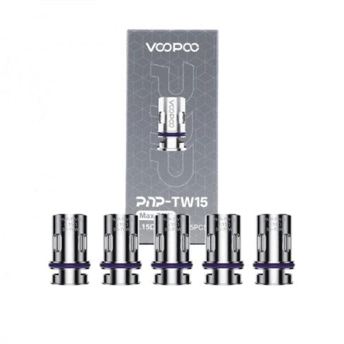 voopoo pnp tw pack de 5 resistances tw15 0 15 ohm vapevo